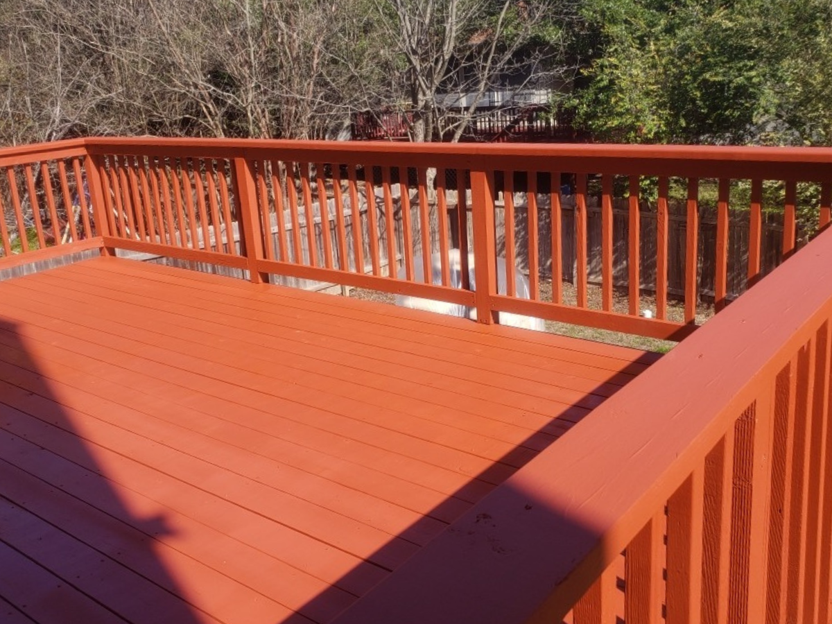 deck staining austin tx