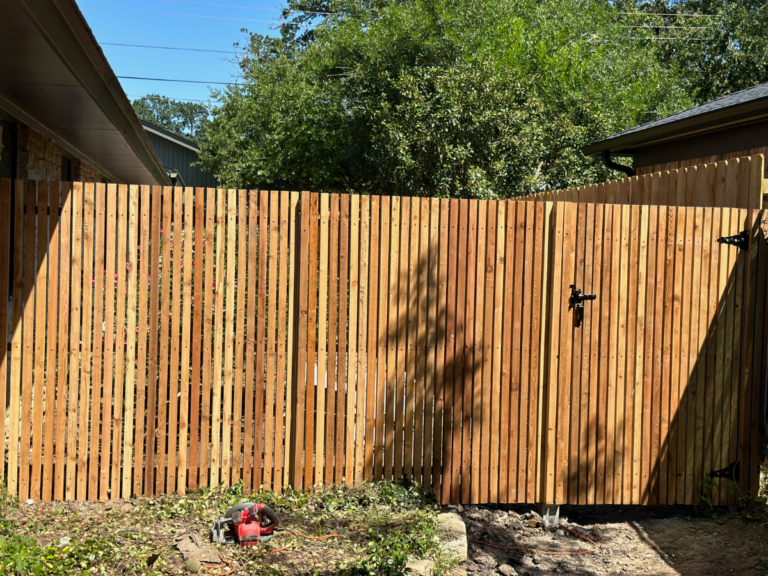 Green Fence? Mildew and Algae on Austin Wood