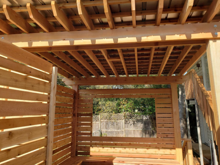 Why Pergolas Gray Faster Than Fences
