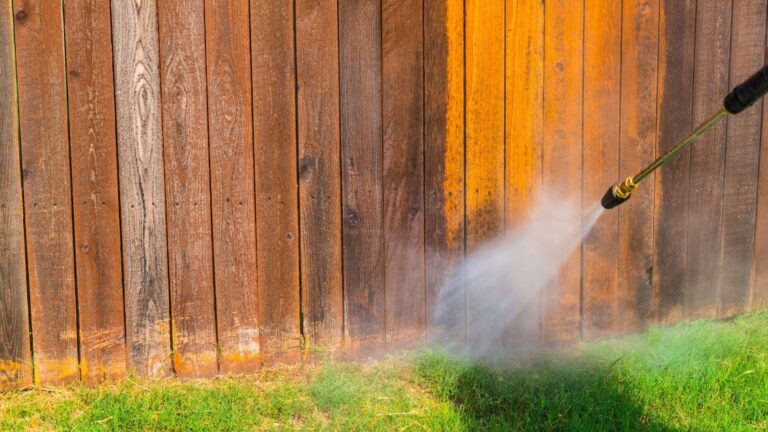 Pressure Washing Service For Fences